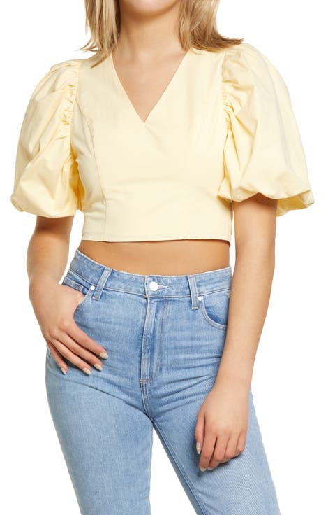 V-Neck Crop Top