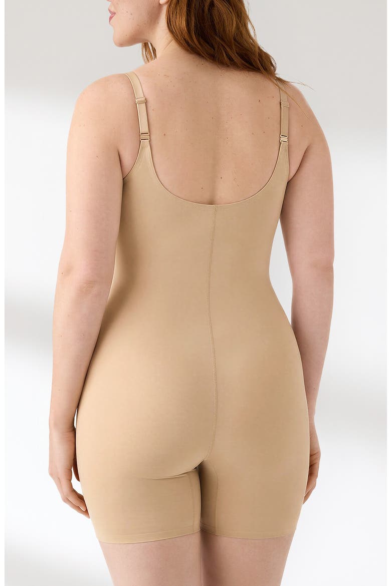 True Body Every Day Smoothing Romper, Alternate, color, DESERT