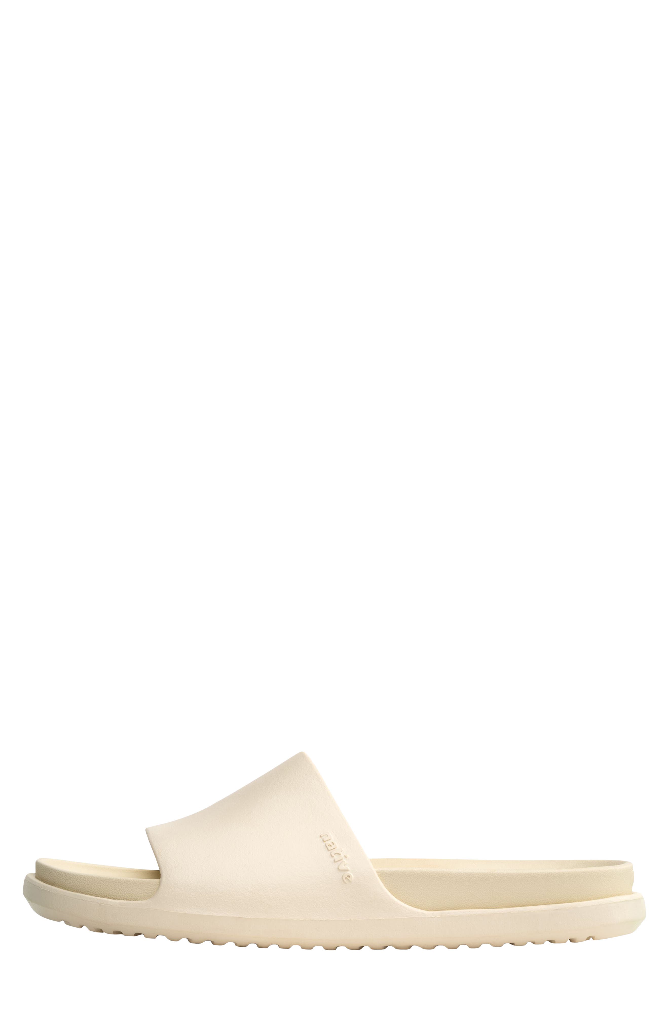 Native Shoes Spencer LX Vegan Sport Slide Sandal, Alternate, color, Bone White/ Bone White