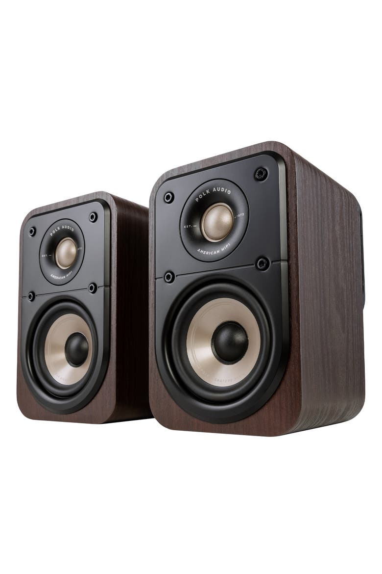 Signature Elite ES10 Surround Speakers - Pair, Alternate, color, Walnut
