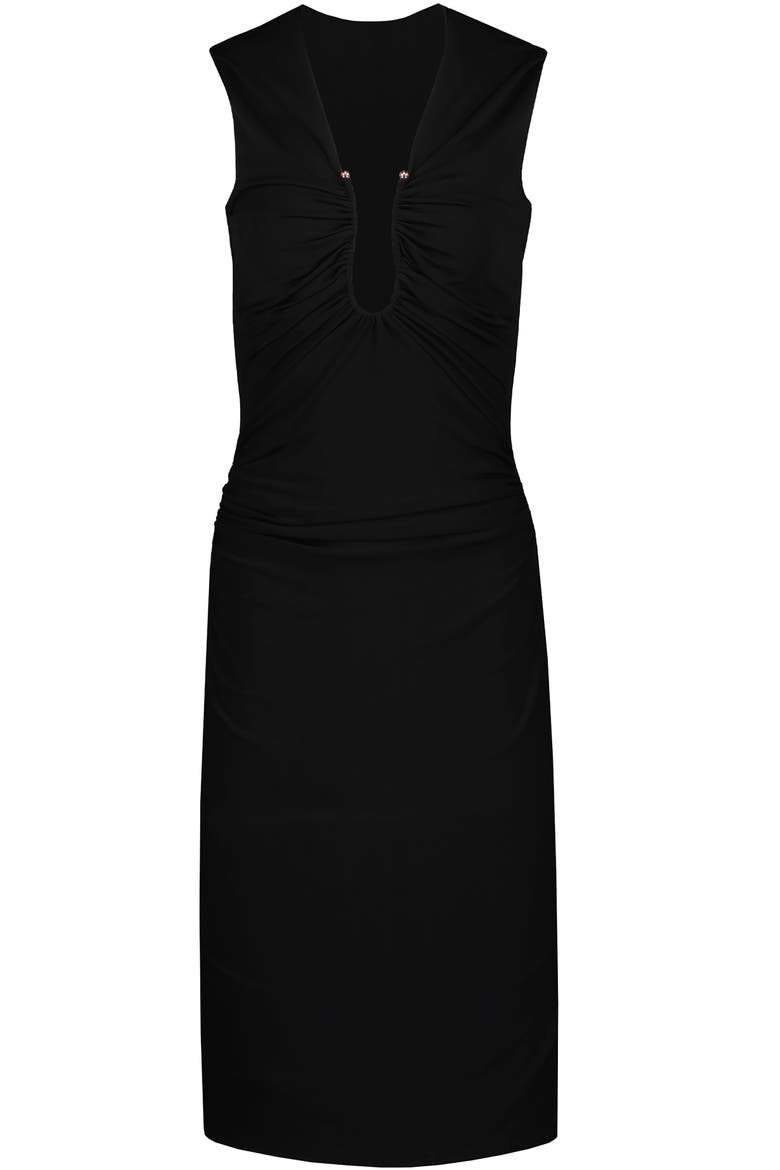 Clayton Party Dress, Alternate, color, Black