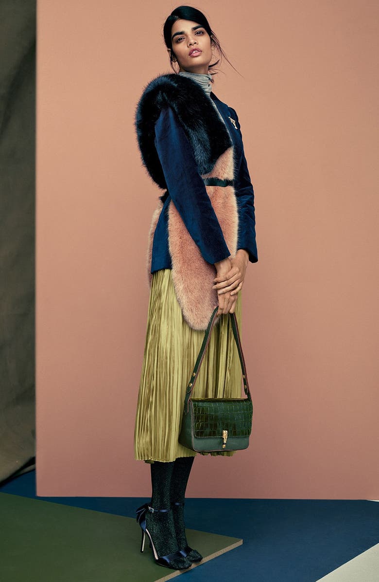 Halogen<sup>®</sup> Faux Fur Stole, Alternate, color, 