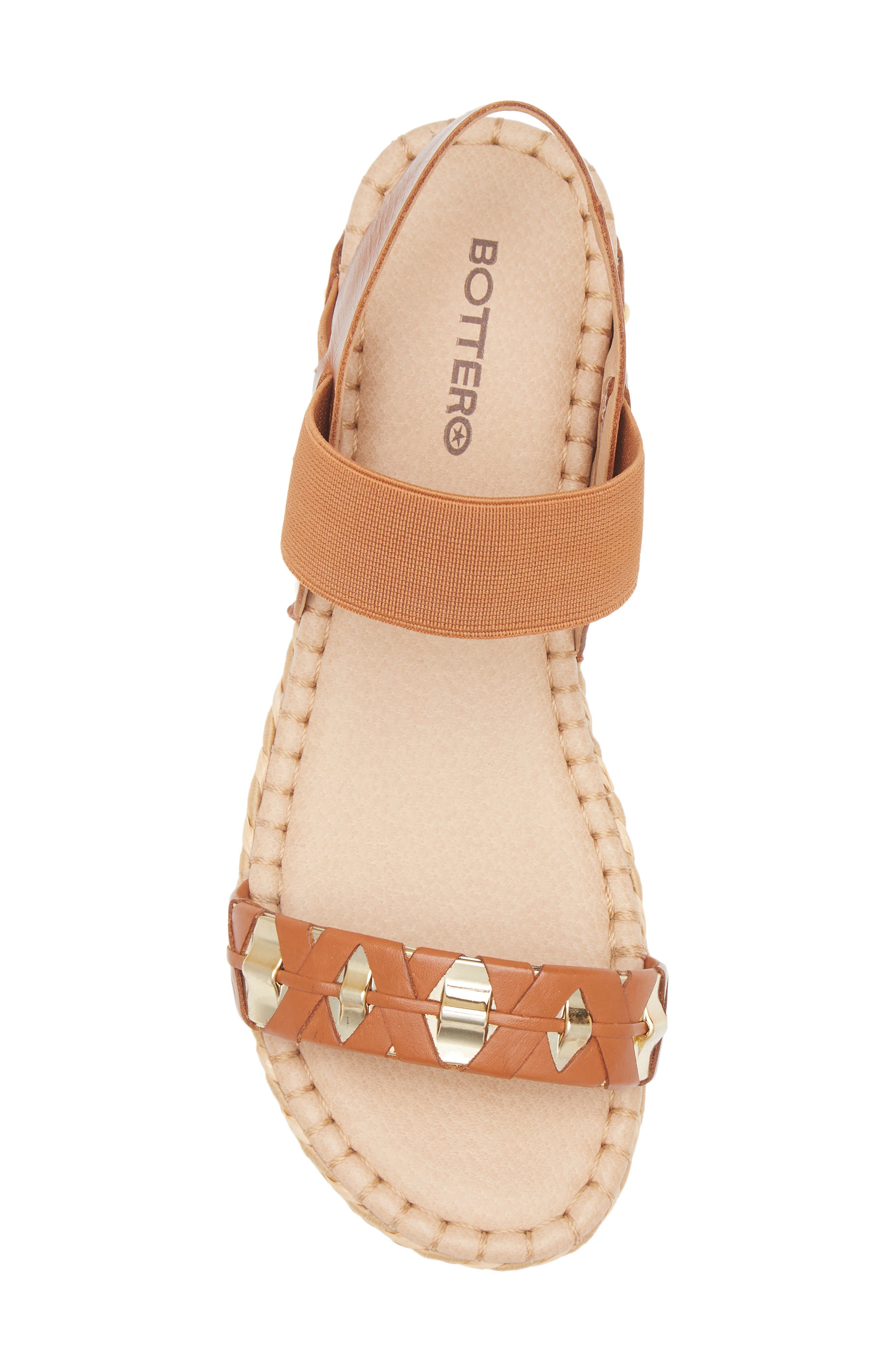 Noronha Slingback Platform Wedge Sandal, Alternate, color, CARAMELO