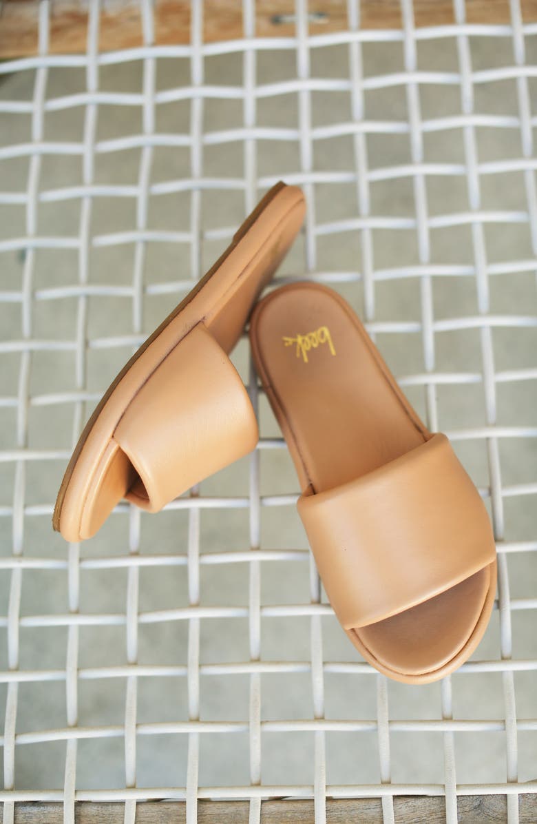 Beek Puffbird Slide Sandal, Alternate, color, Beach