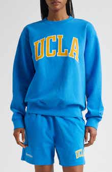 Sporty & Rich UCLA Ivy Fleece Logo Graphic Sweatshirt