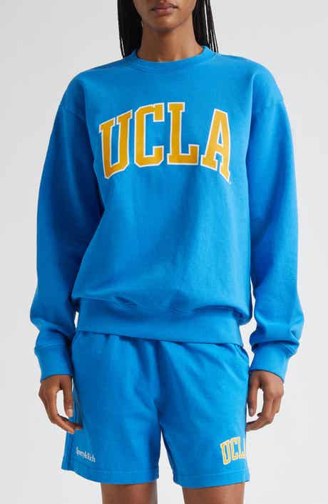 Sporty & Rich UCLA Ivy Fleece Logo Graphic Sweatshirt