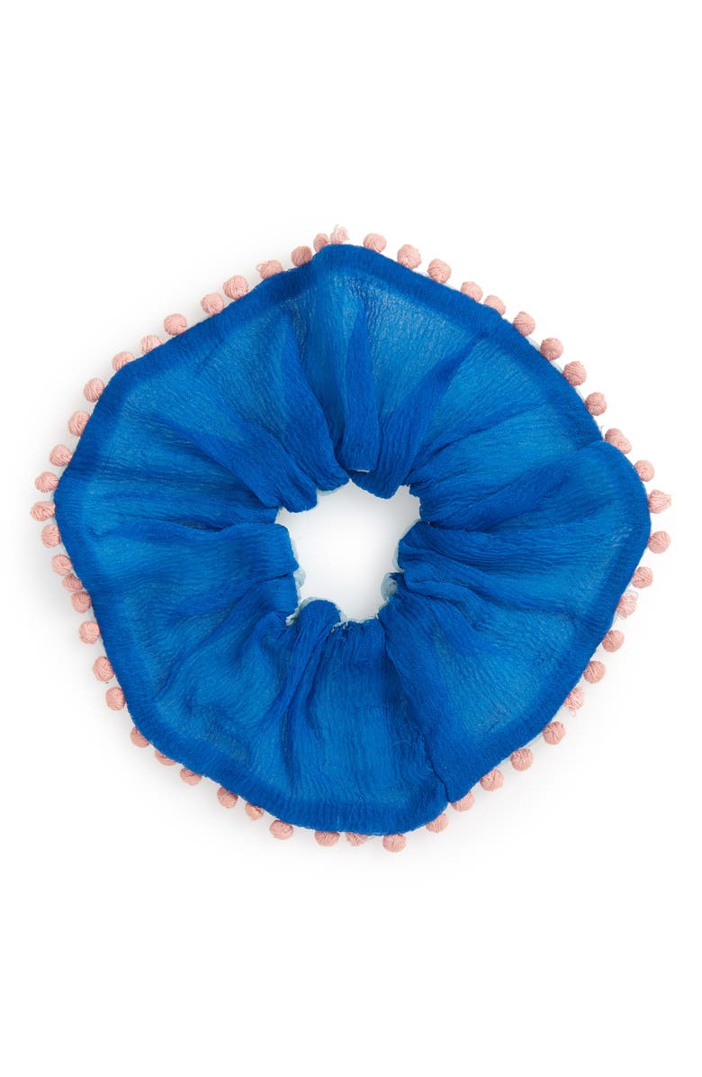 New Friends Colony Pompom Scrunchie, Main, color,