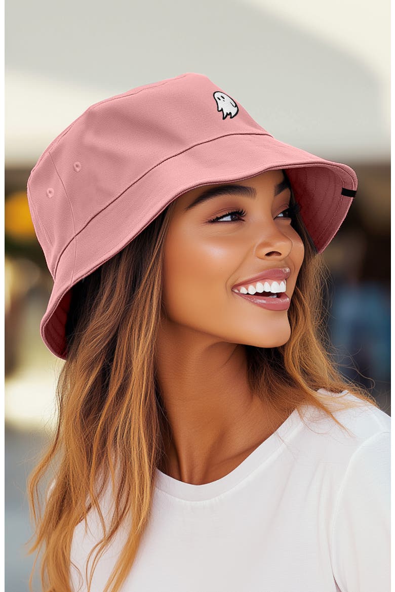 Ghost Bucket Hat, Alternate, color, Peach Melba