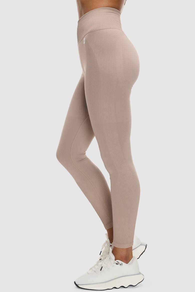 Seamless High Rise Legging, Alternate, color, Sand