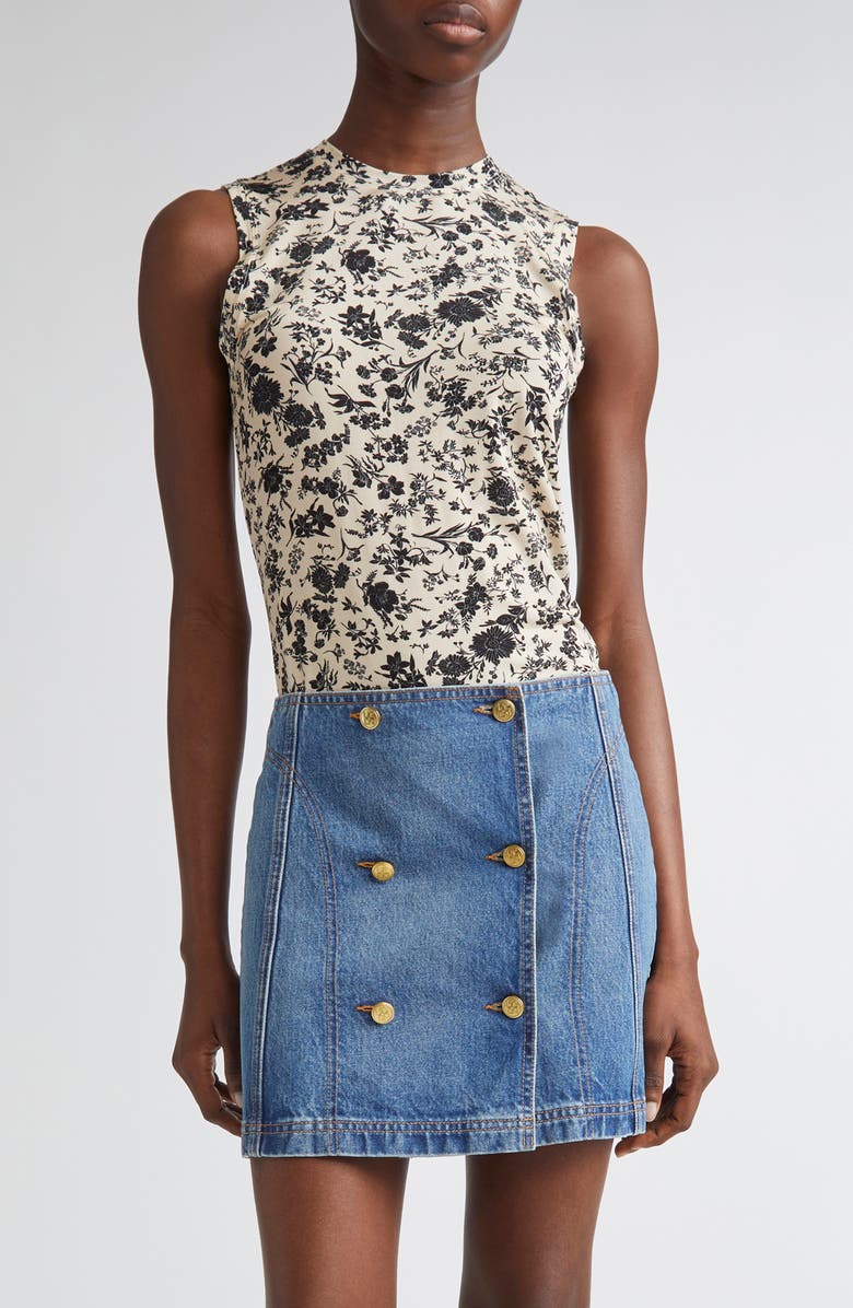 Ulla Johnson Ines Sleeveless Top, Main, color, White Gardenia