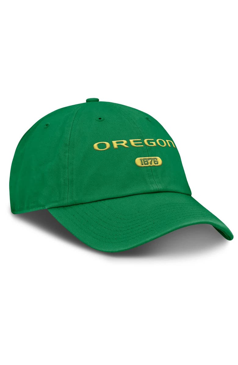 Nike Men's Nike Green Oregon Ducks Club Adjustable Hat, Alternate, color, 
