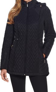 Gallery Hooded Quilted Jacket