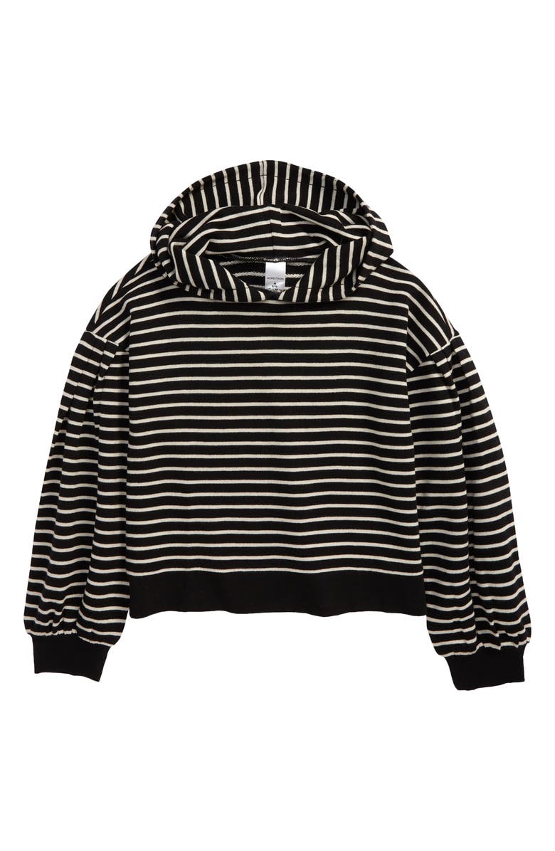 Nordstrom Kids' Balloon Sleeve French Terry Hoodie, Main, color, 