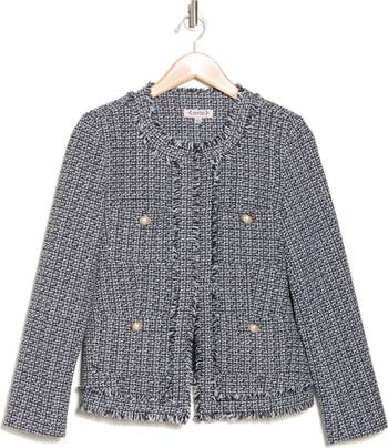 Nanette Lepore Bouclé Tweed Jacket | Nordstromrack