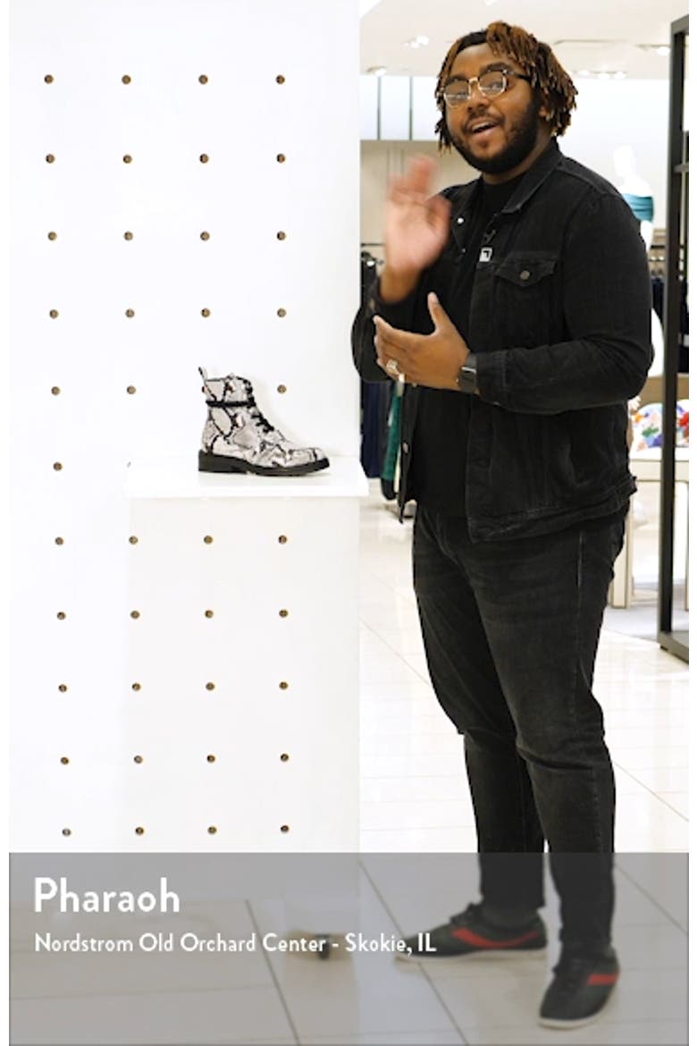 Donita Combat Boot video