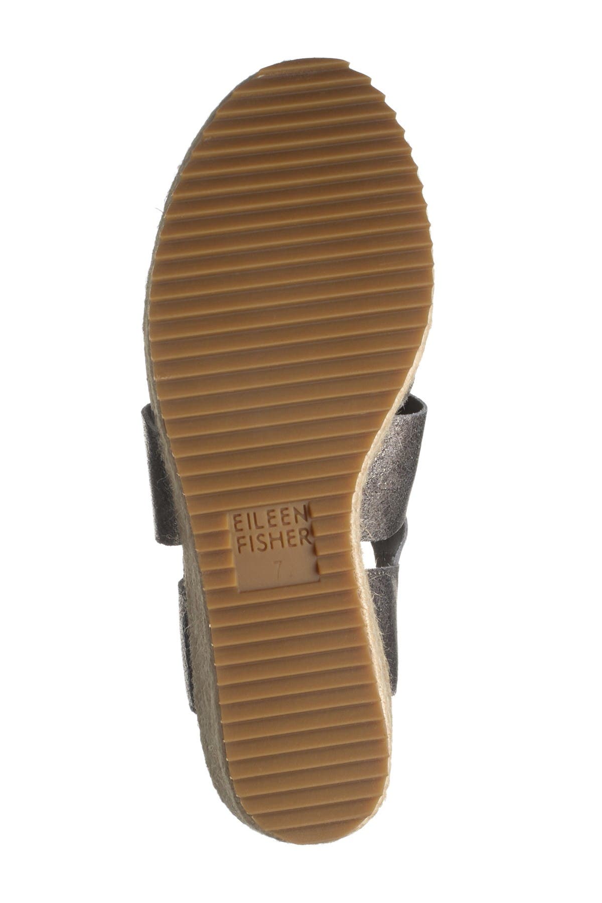 'Willow' Espadrille Wedge Sandal, Alternate, color, SILVER