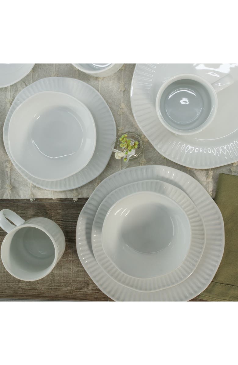 BIA Cordon Bleu 16-Piece White Clonnade Dining Set, Alternate, color, White