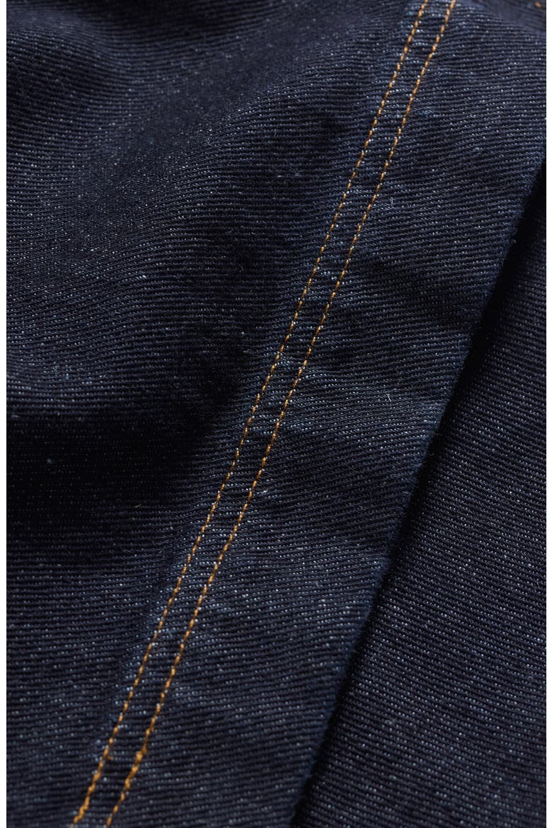 Sennen Cove High Waist Wide Leg Jeans, Alternate, color, DARK WASH GRAIN