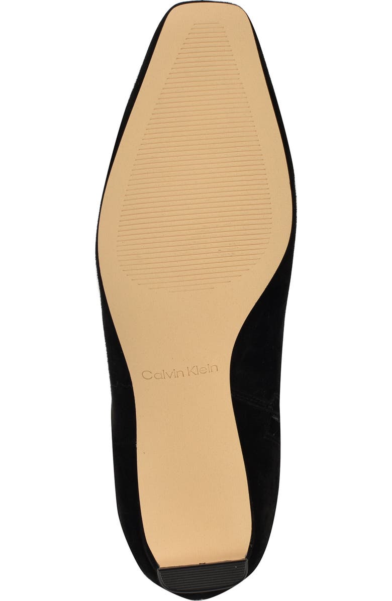 Calvin Klein Caterine Knee High Boot, Alternate, color, Black Suede