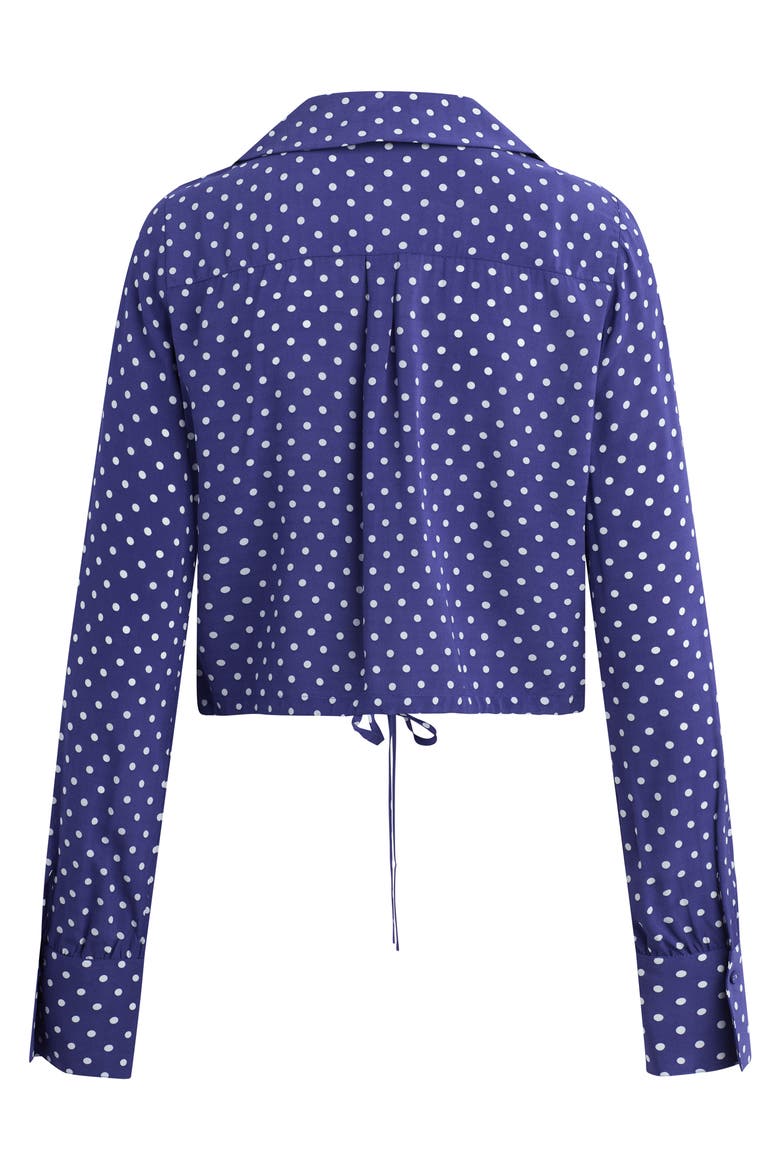 The Parker Polka Dot Long Sleeve Button-Up Shirt, Alternate, color, VENETIAN DITSY DOT