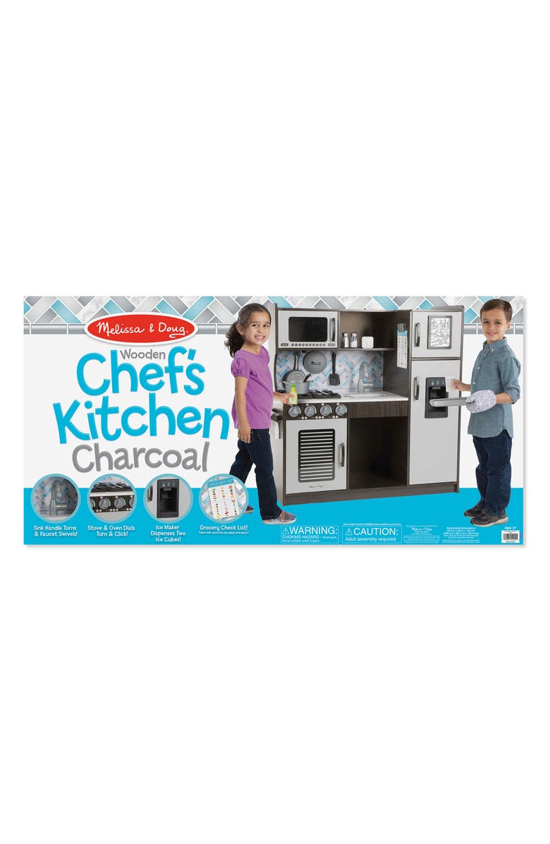 Melissa & Doug Wooden Chef's Kitchen Playset, Alternate, color, Multi