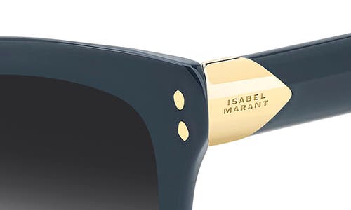 Isabel Marant 51mm Rectangular Sunglasses In Blue/dark Grey Sf