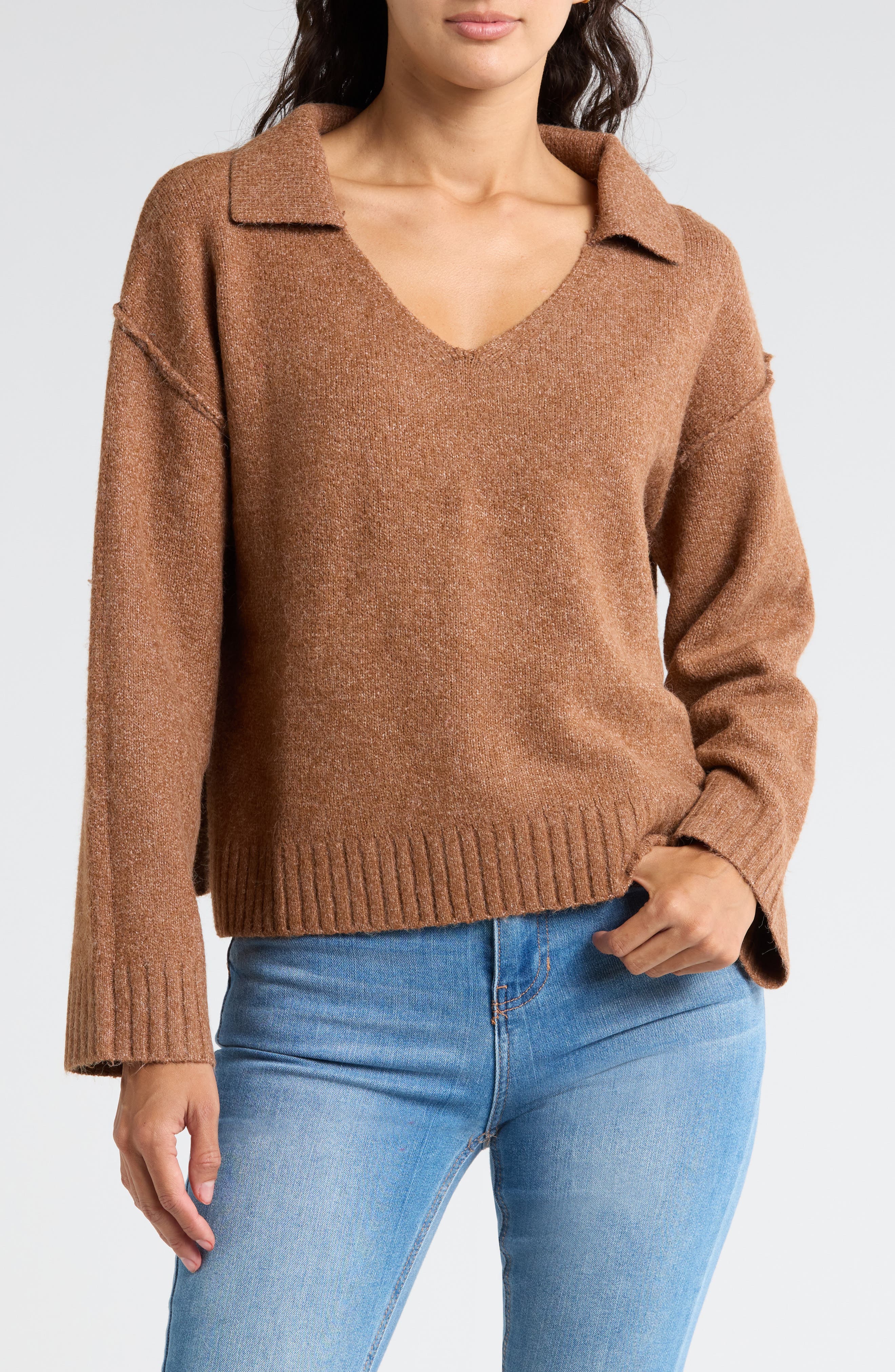 Abound Cozy Polo Sweater | Nordstromrack