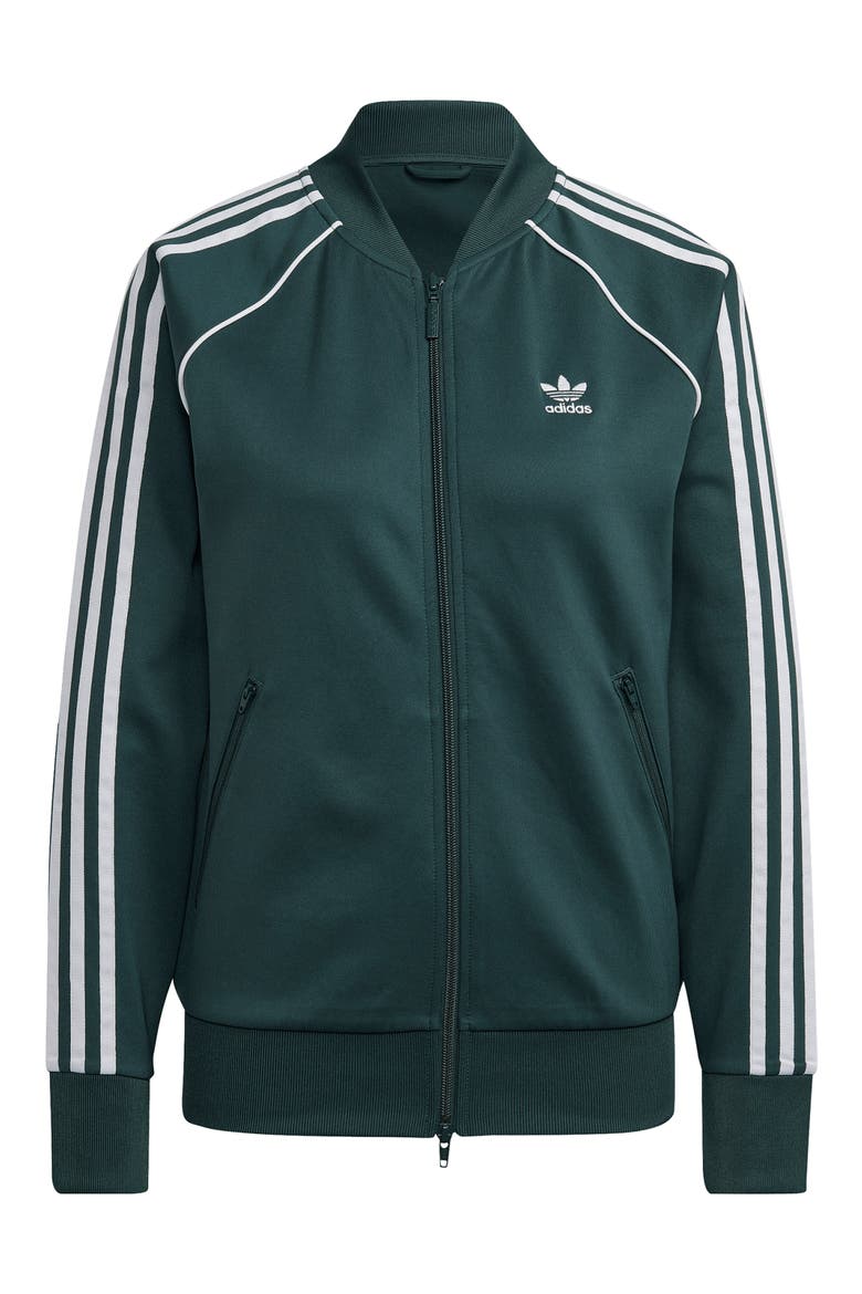Primeblue SST Track Jacket, Alternate, color, MINERAL GREEN