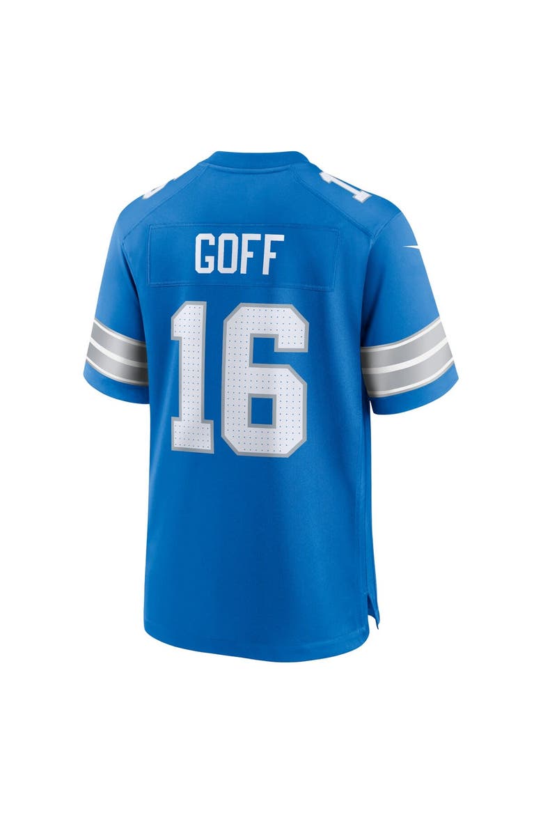 Men's Nike Jared Goff Blue Detroit Lions Game Jersey, Alternate, color, Blue