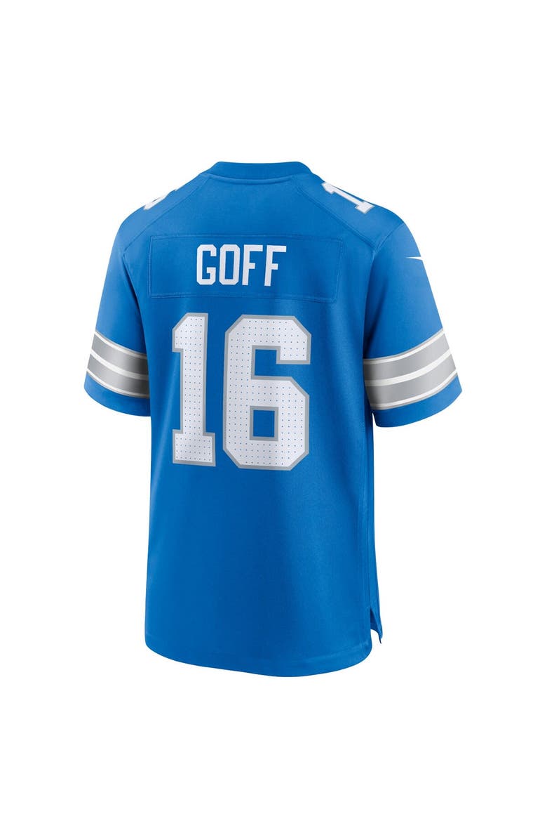 Nike Men's Nike Jared Goff Blue Detroit Lions Game Jersey, Alternate, color, Blue