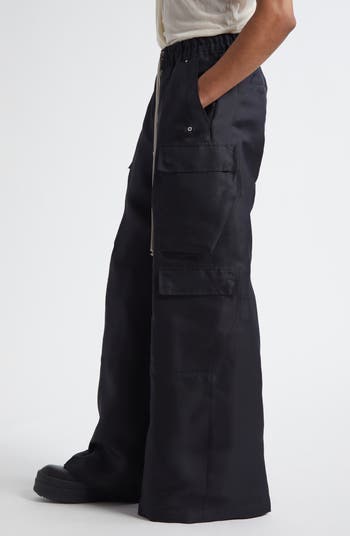 Rick Owens Cargobelas Silk Cargo Pants | Nordstrom
