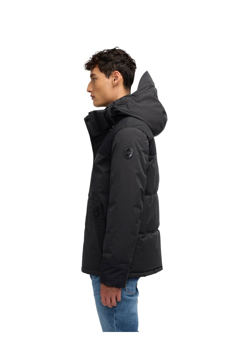 Wiyot Mixed Media Lightweight Jacket, Alternate, color, Black