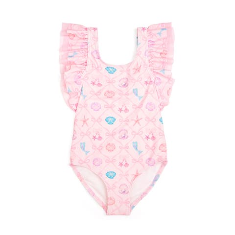 Mermaid Trellis Bathing Suit (Baby)