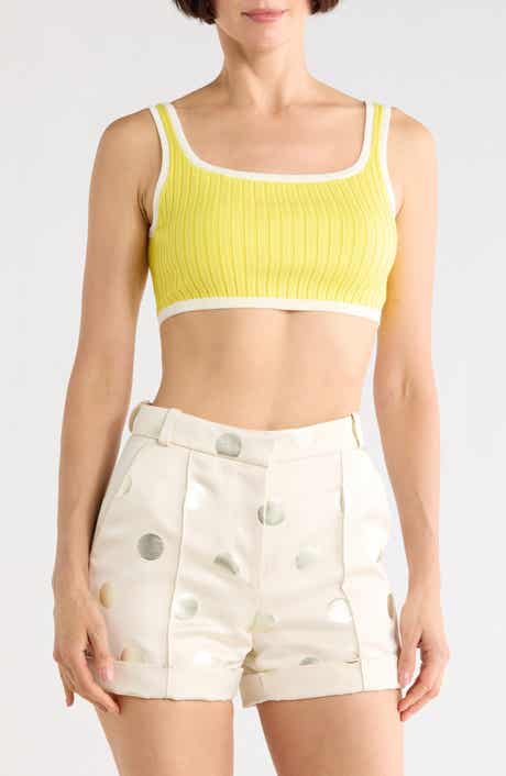 Longchamp Ribbed Bralette