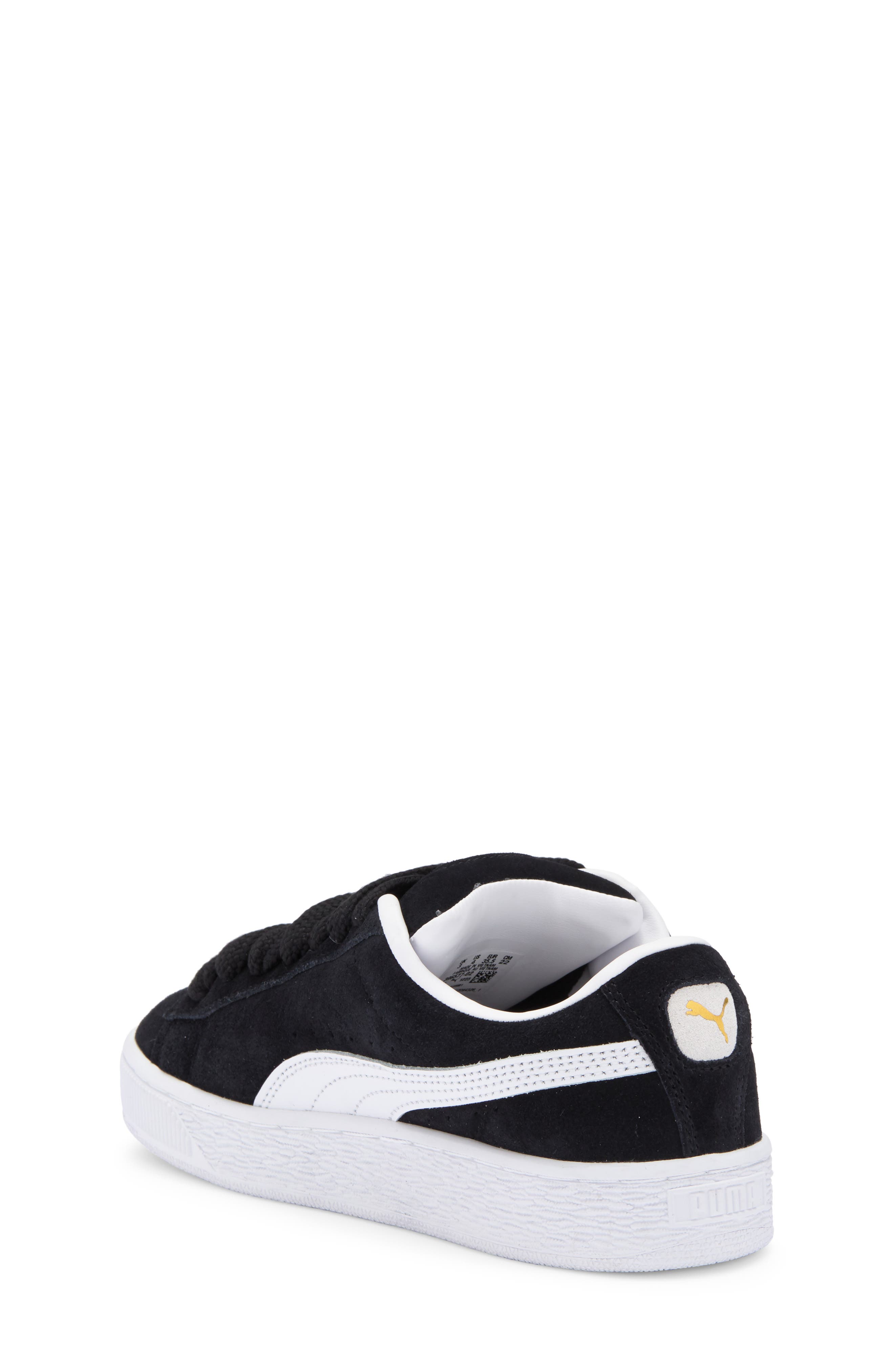 PUMA Kids' Suede XL Sneaker, Alternate, color, Black
