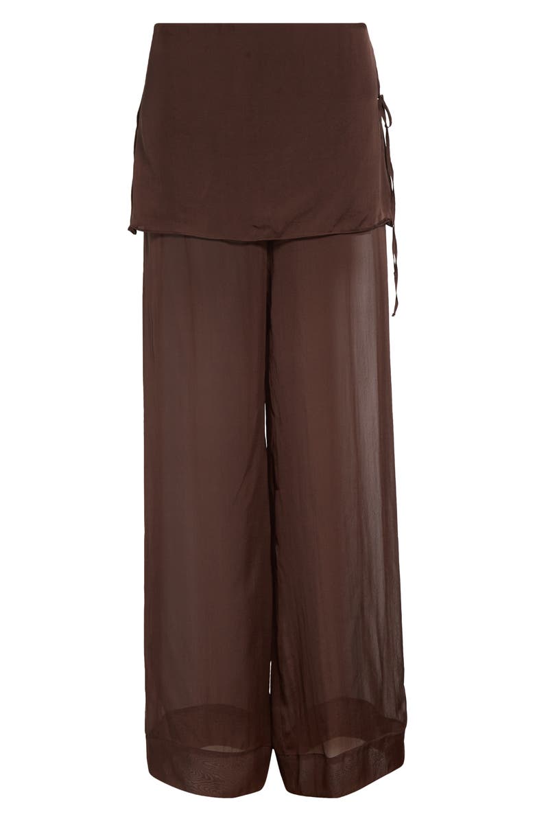 Paloma Wool Archive Layered Silk Trousers, Alternate, color,