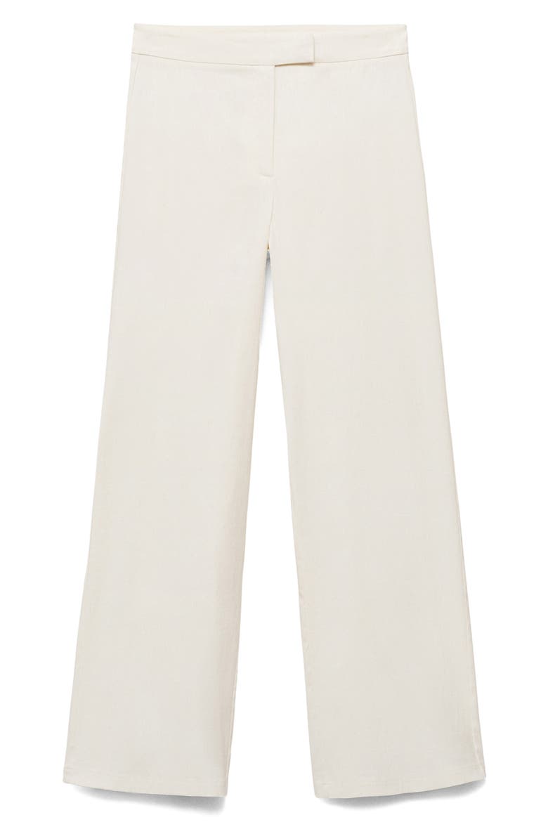 Straight Leg Pants, Alternate, color, ECRU