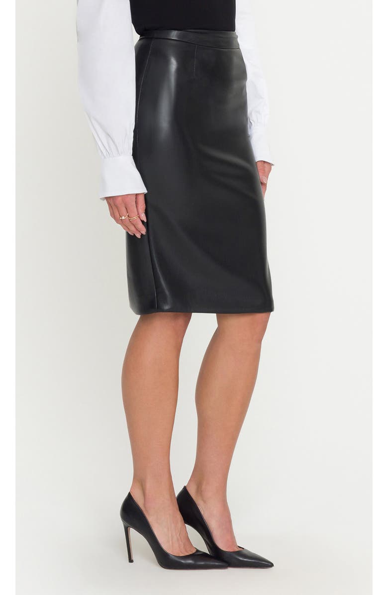 Generation Love Leonardo Vegan Leather Skirt, Alternate, color, Black