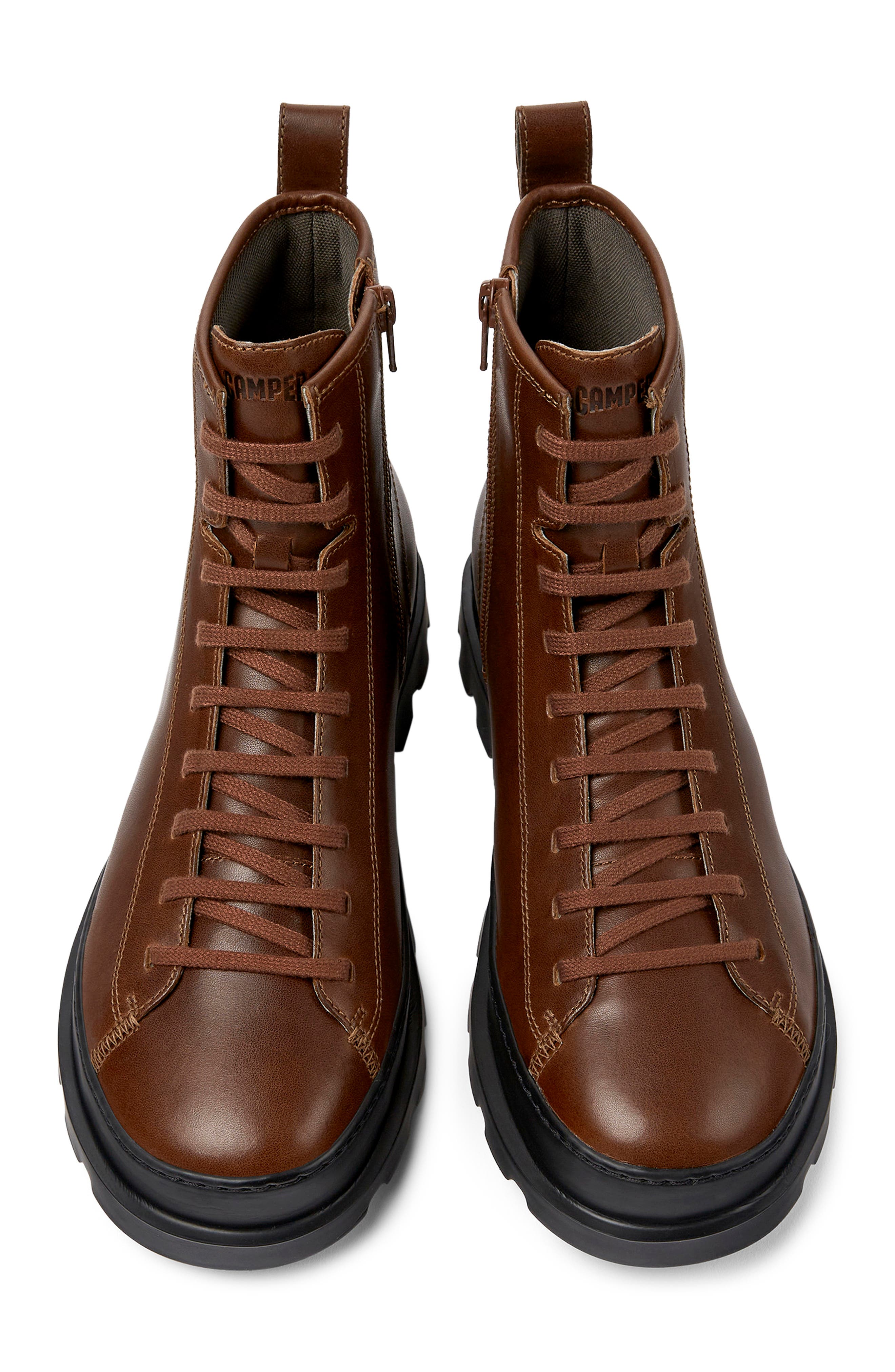 Camper Brutus Combat Boot, Alternate, color, 