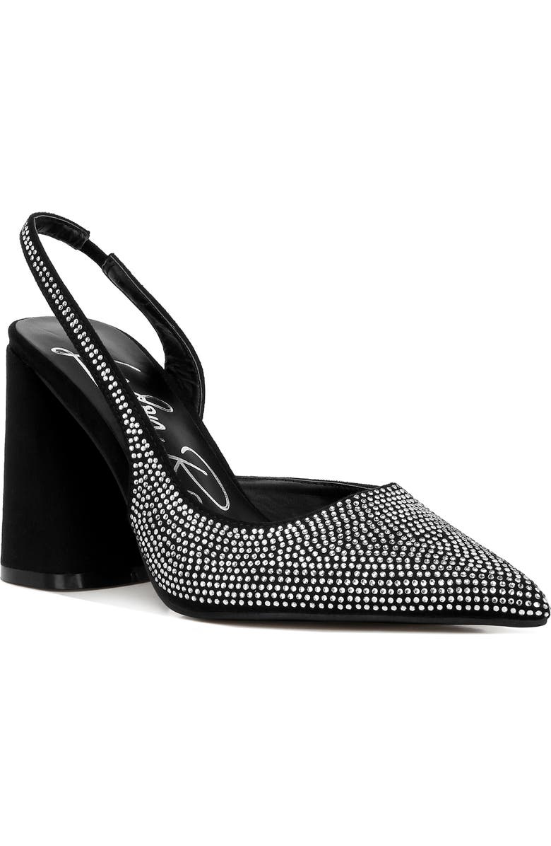 LONDON RAG Saranna Rhinestone d'Orsay Pump, Main, color,