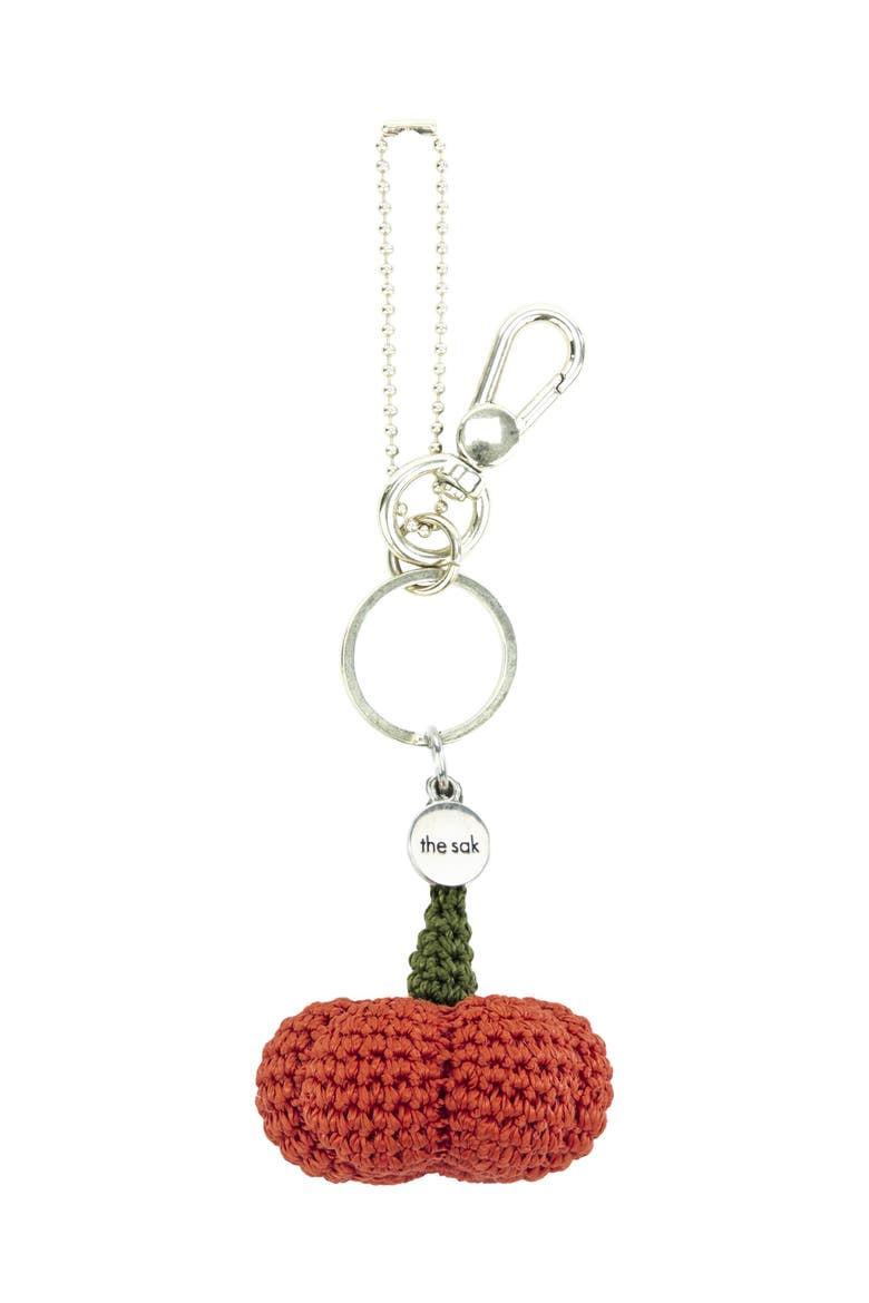 Yarnicharmz Hand Crochet Dangle - Pumpkin, Main, color, Pumpkin