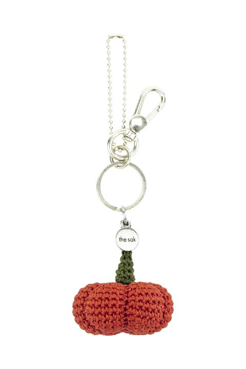Yarnicharmz Hand Crochet Dangle - Pumpkin