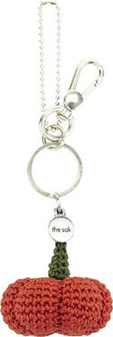 The Sak Yarnicharmz Hand Crochet Dangle - Pumpkin