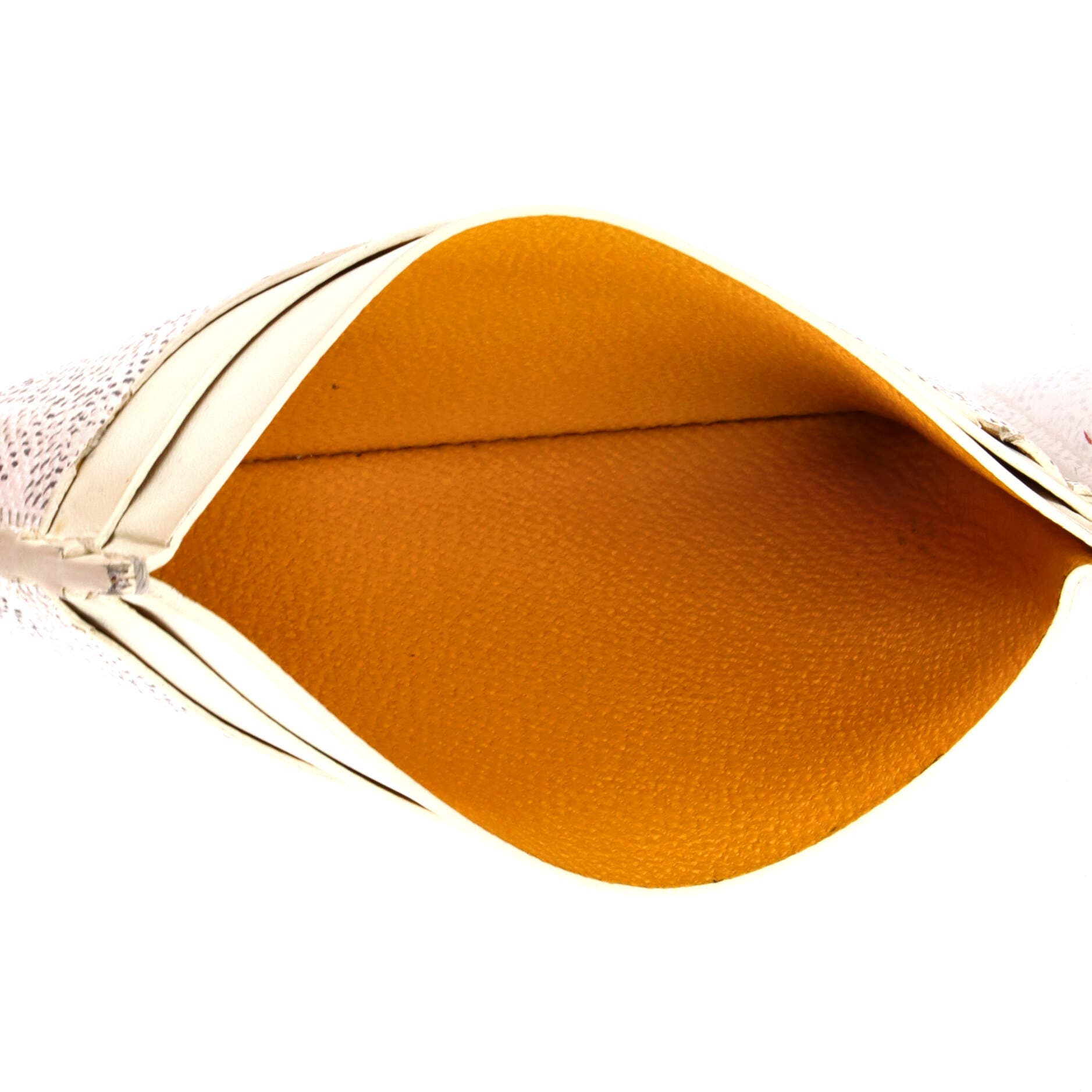 Pre-Owned Goyard Saint Sulpice Card Holder Coated Canvas, Alternate, color, White