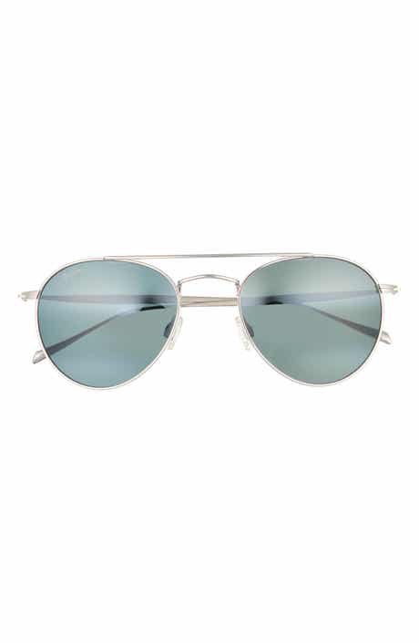 Maui Jim 52mm Polarized Aviator Sunglasses