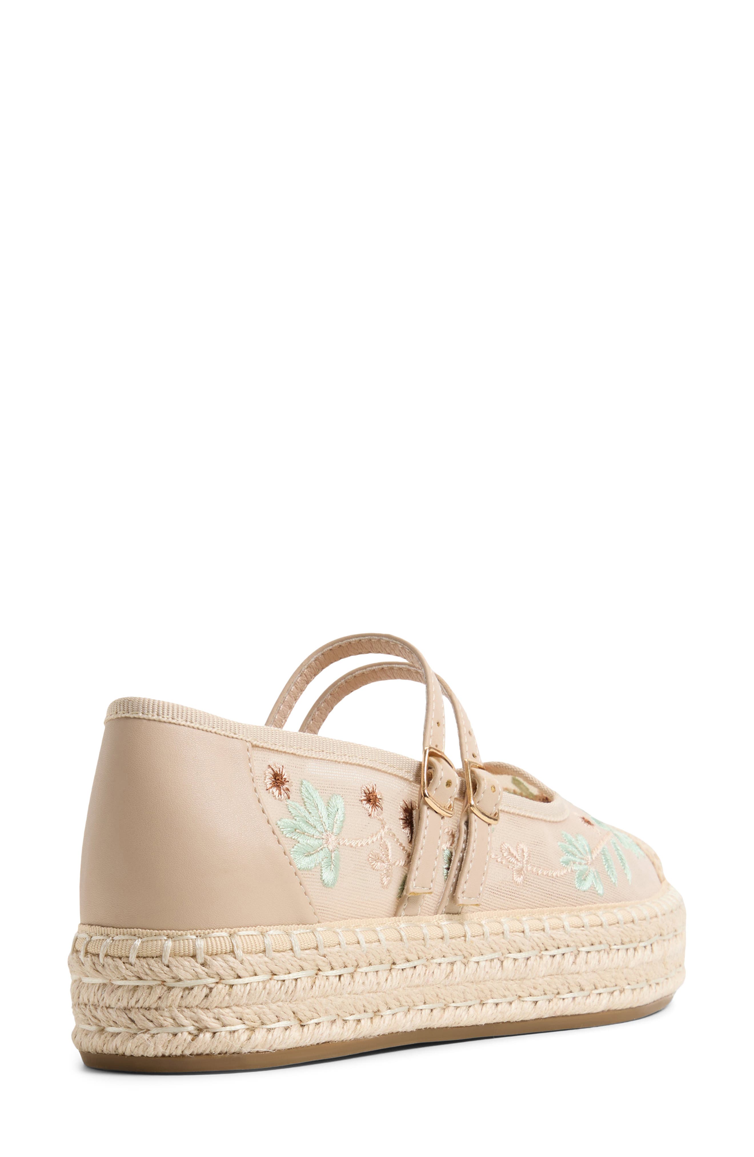 Call It Spring By Aldo Daffney Platform Mary Jane Flat, Alternate, color, Beige