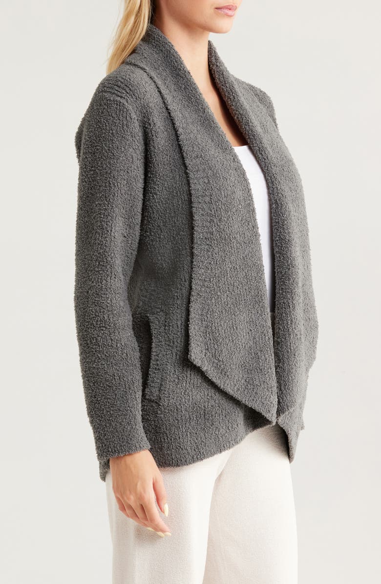 Barefoot Dreams<sup>®</sup> Cozy Chic<sup>®</sup> Shawl Collar Rib Cardigan, Alternate, color, Anchor