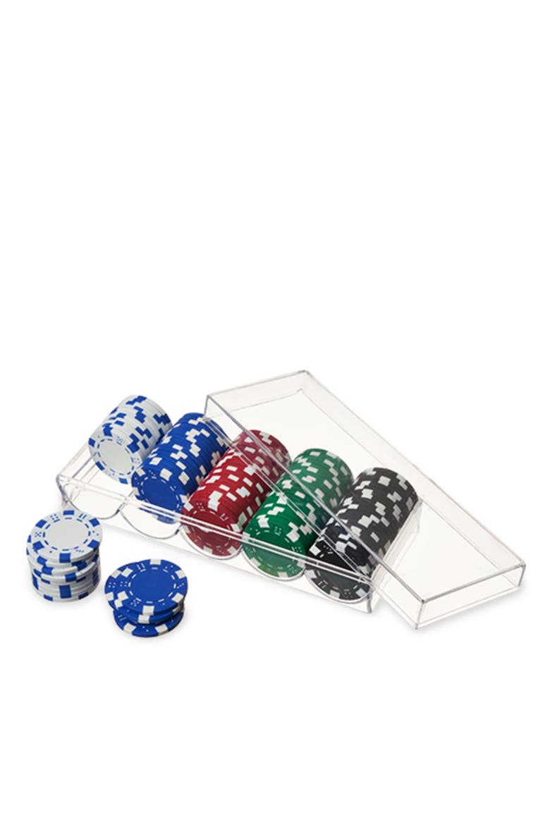 Poker Chip Set, Main, color, Multicolor