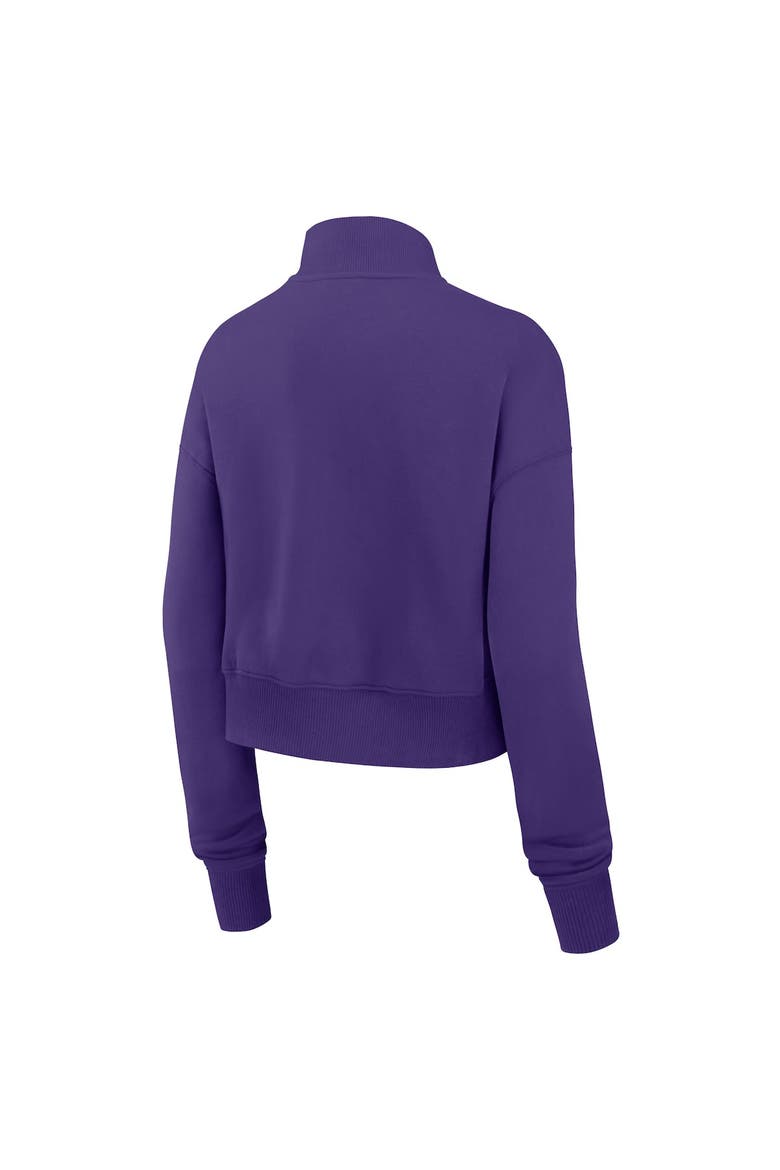 Women's Nike Purple Minnesota Vikings Primetime Phoenix Half-Zip Sweatshirt, Alternate, color, Purple