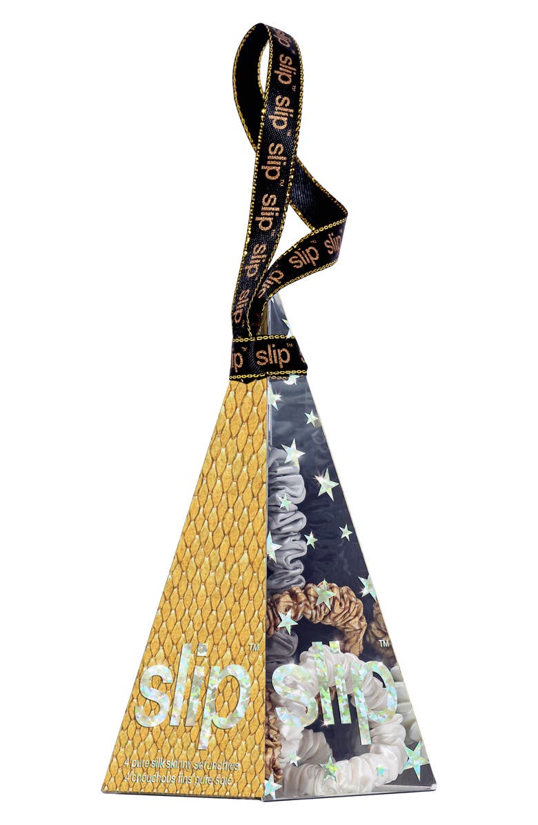 slip Medusa Nights Pure Silk Skinny Scrunchie Set, Alternate, color, 